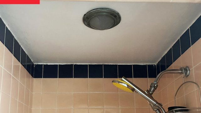Transform Your Shower Ceiling: A Unique DIY Makeover Idea