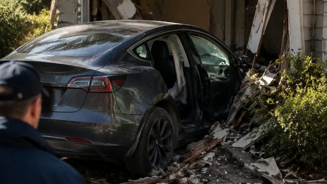 Federal Investigation Launched After Tesla Crash in Texas Home