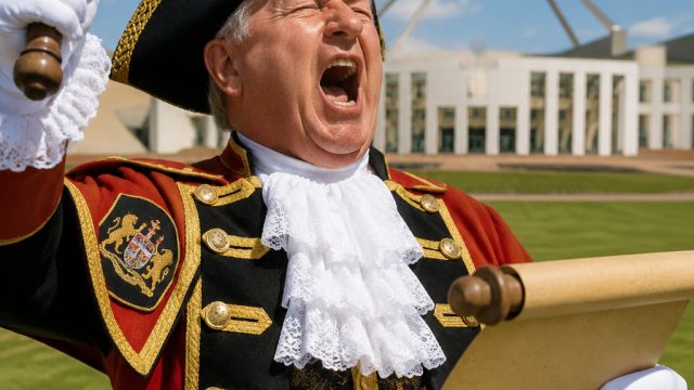Canberra's Town Crier Shatters Record for Loudest Shout | aturan capsa banting, play online casino games