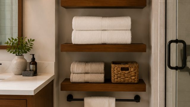 Maximize Your Bathroom Space with Innovative Towel Storage Solutions | transqq, arti nomor punggung 30