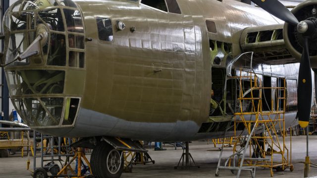 Significant Progress in the Restoration of Historic B-24 Liberator
